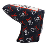 Barstool Golf "Pinstripe" Blade Putter Cover