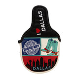 Destination "Dallas" Mallet Putter Cover