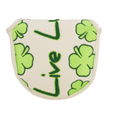 Live Lucky "Green With Envy" Mallet Putter Cover