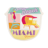 Destination "Miami" Mallet Putter Cover