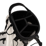 Black Clover "Live Lucky" Premium Carry Golf Bag White