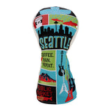 Destination "Seattle" Driver Headcover