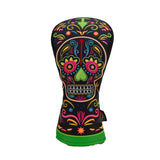 Sugar Skull "Neon" Fairway Headcover