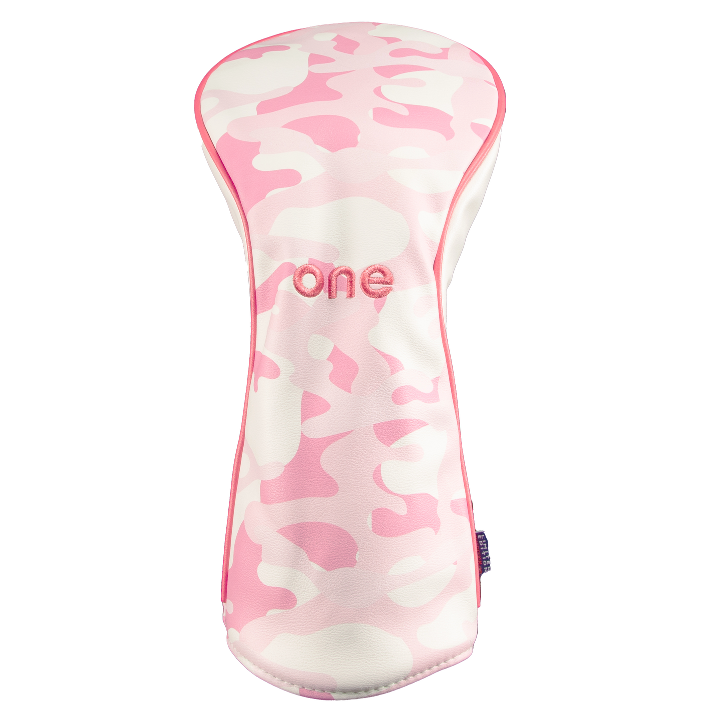 Pink Camo "One" Driver Cover