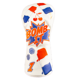 Bomb It White Driver Cover