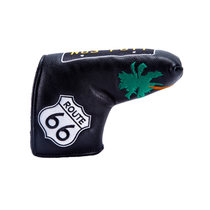 Cali "Route 66" Black Blade Putter Cover