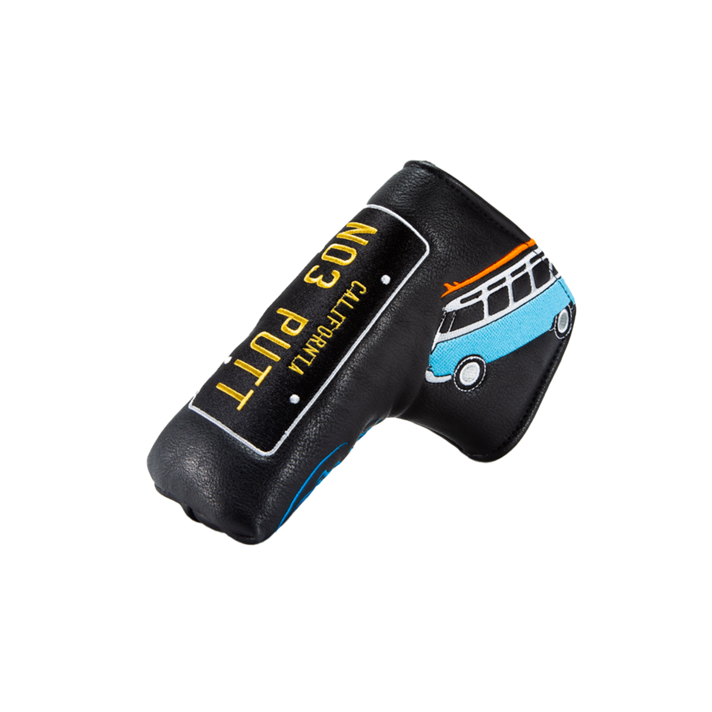 Cali "Route 66" Black Blade Putter Cover