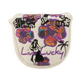 Live Lucky "Fall Hula" Mallet Putter Cover