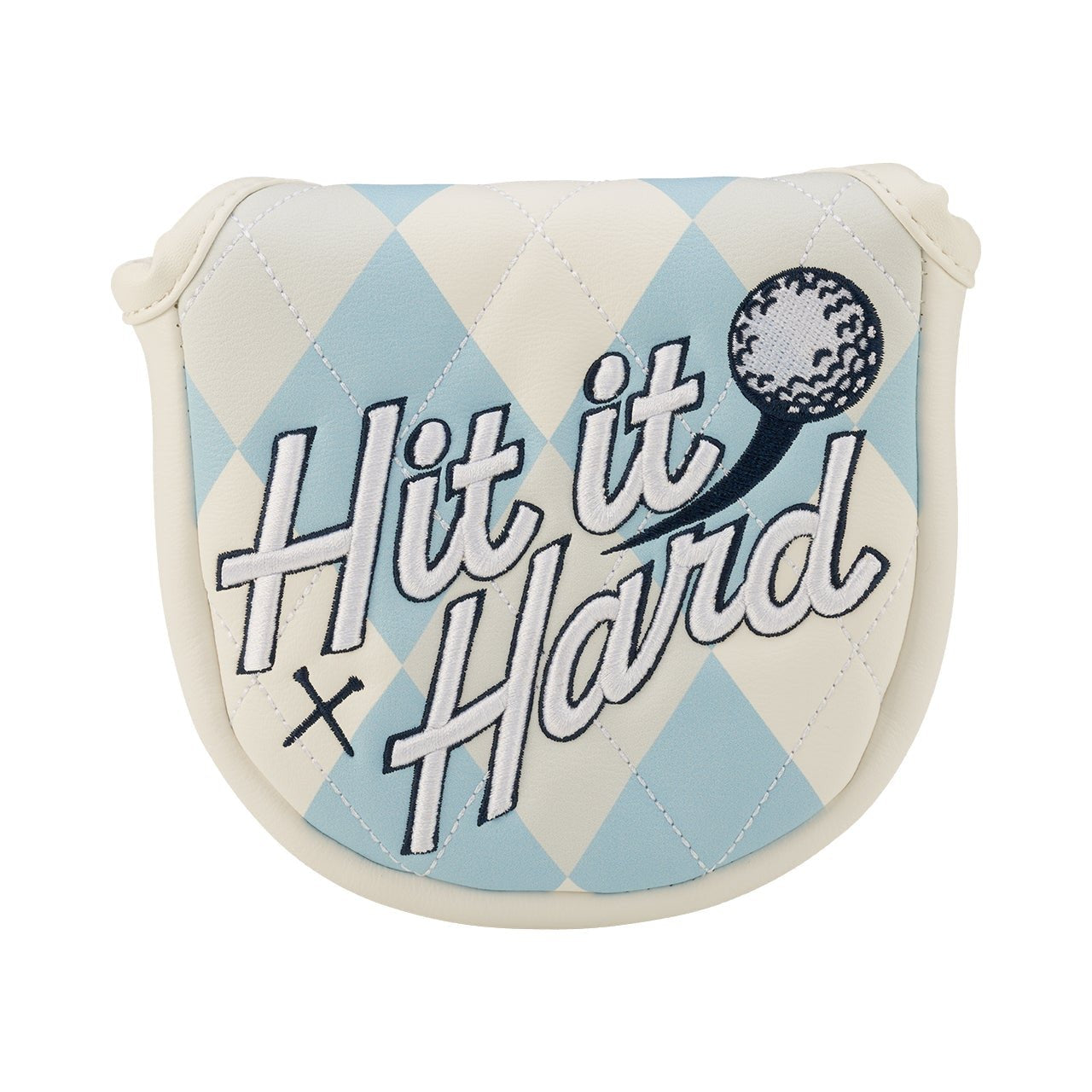 Barstool Sports "Hit it Hard" Argyle Mallet Cover