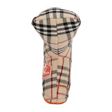 Golf Now Wine Later "Plaid" Blade Putter Cover
