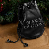 Christmas "Sack O' Coal" Valuables Pouch