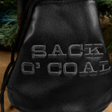 Christmas "Sack O' Coal" Valuables Pouch