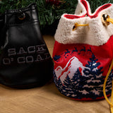 Christmas "Santa's Sleigh" Valuables Pouch
