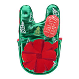 Christmas "Bow" Center-Shafted Putter Cover