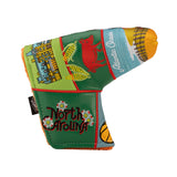 Destination "North Carolina" Blade Putter Cover