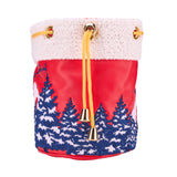 Christmas "Santa's Sleigh" Valuables Pouch