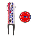 USA "Est. 1776" Divot Tool With Marker Set