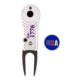 USA "Est. 1776" Divot Tool With Marker Set