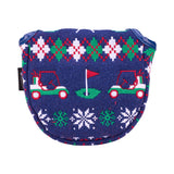 Christmas "Ugly Sweater" Mallet Putter Cover