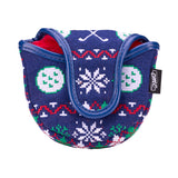 Christmas "Ugly Sweater" Mallet Putter Cover
