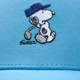 Peanuts "Swing" Carolina Blue 5 Panel Snoopy Hat