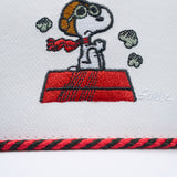Peanuts "Red Baron" White 5 Panel Mid Rope Snoopy Hat