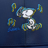 Peanuts "Dancing" Navy Premier Adjustable Snoopy Hat