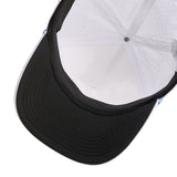 Good Vibes Only Patch White - 5 Panel Mid Rope Hat