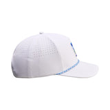 Good Vibes Only Patch White - 5 Panel Mid Rope Hat