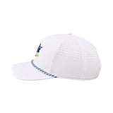 Good Vibes Only White - 5 Panel Mid Rope Hat