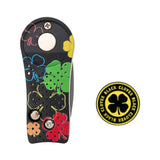 Live Lucky Divot Tool with Ball Marker Set Multicolor