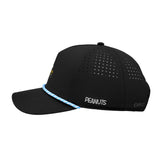 Peanuts "Crew" Black 5 Panel Mid Rope Snoopy Hat