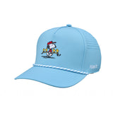 Peanuts "Crew" Carolina Blue 5 Panel Mid Rope Snoopy Hat
