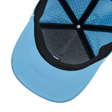 Peanuts "Crew" Carolina Blue 5 Panel Mid Rope Snoopy Hat