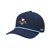 Peanuts "Crew" Navy 5 Panel Mid Rope Snoopy Hat