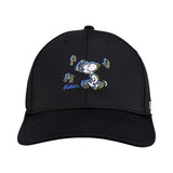 Peanuts "Dancing" Black Premier Adjustable Snoopy Hat