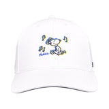 Peanuts "Dancing" White Premier Adjustable Snoopy Hat