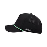 Peanuts "Golfer" Black 5 Panel Mid Rope Snoopy Hat