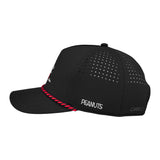 Peanuts "Red Baron" Black 5 Panel Mid Rope Snoopy Hat