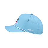 Peanuts "Red Baron" Carolina Blue 5 Panel Mid Rope Snoopy Hat