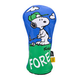 Peanuts "Fore!" Snoopy Driver Cover