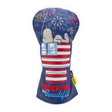 Peanuts "Fireworks" Snoopy Driver Cover