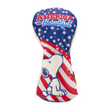 Peanuts "Stars and Stripes" Snoopy Driver Cover