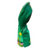 "Good Vibes Only Green Jacket" Driver Cover