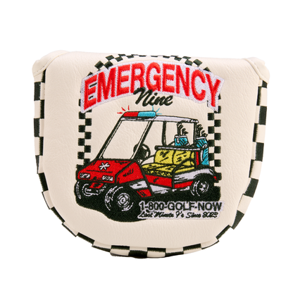 Barstool Golf "Emergency 9" Mallet Putter Cover