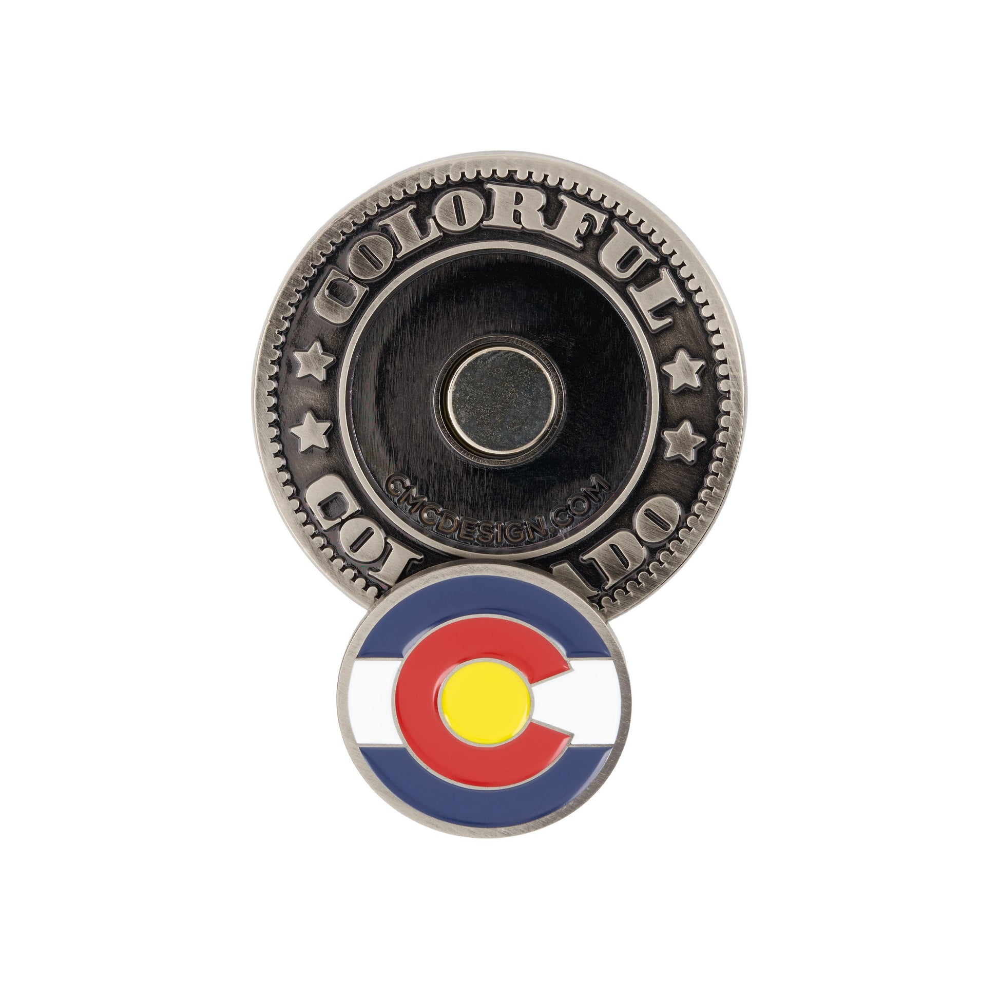 Colorado collector coin and ball marker