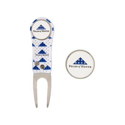 Folds of Honor Divot Tool and Ball Marker Set