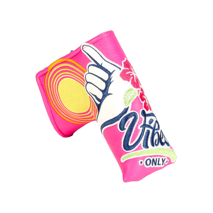 Good Vibes Only Blade Putter Cover