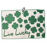 Live Lucky "Evergreen 2.0" Quick Stick Golf Towel