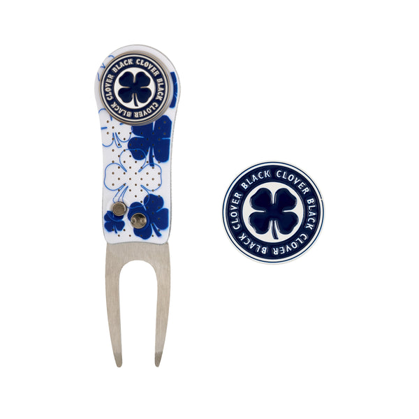 Live Lucky Divot Tool with Ball Marker Set Blue – CMC Design
